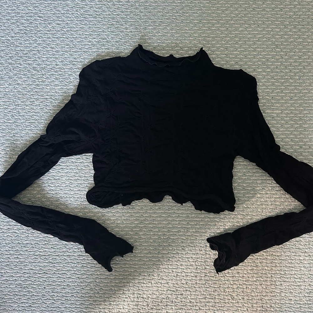 Elegant Black Women's Top